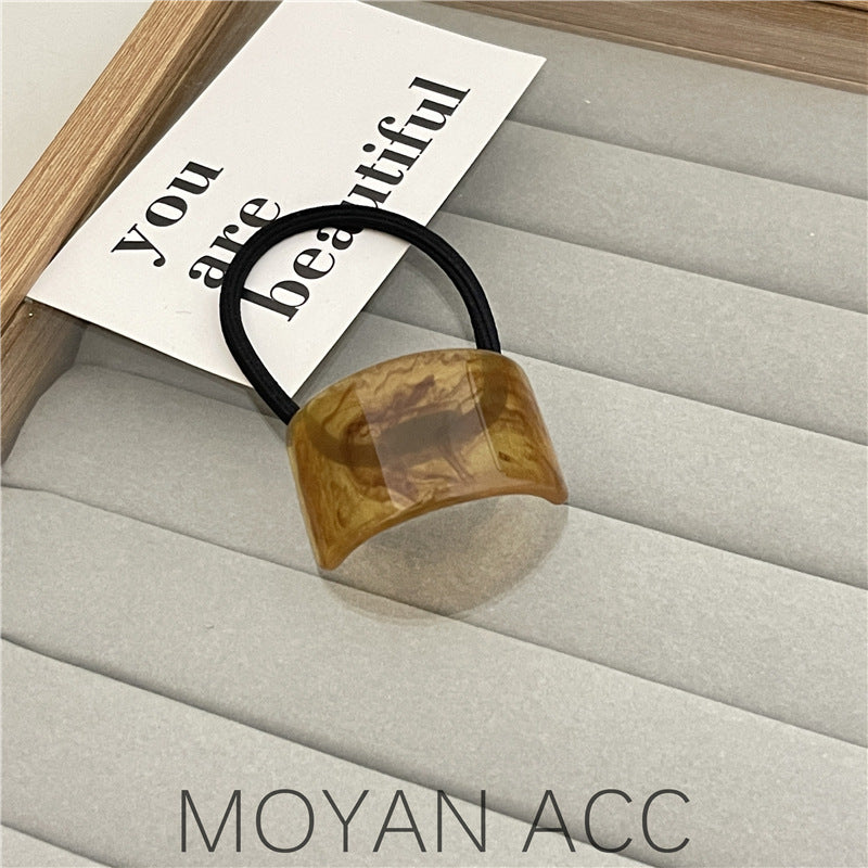 Wholesale Maillard's Simple Temperament Is Tied with A Ponytail and A High-end Head Rope